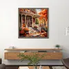 Autumn'S Door - 14CT Stamped Cross Stitch - 50*50cm