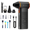 Thermal Snow Blower Rechargeable Electric Leaf Blowing Tool Turbine Dust Remover