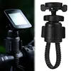 Bike Handlebar Computer Holder 360 Rotation Bike Taillight Bracket for Garmin