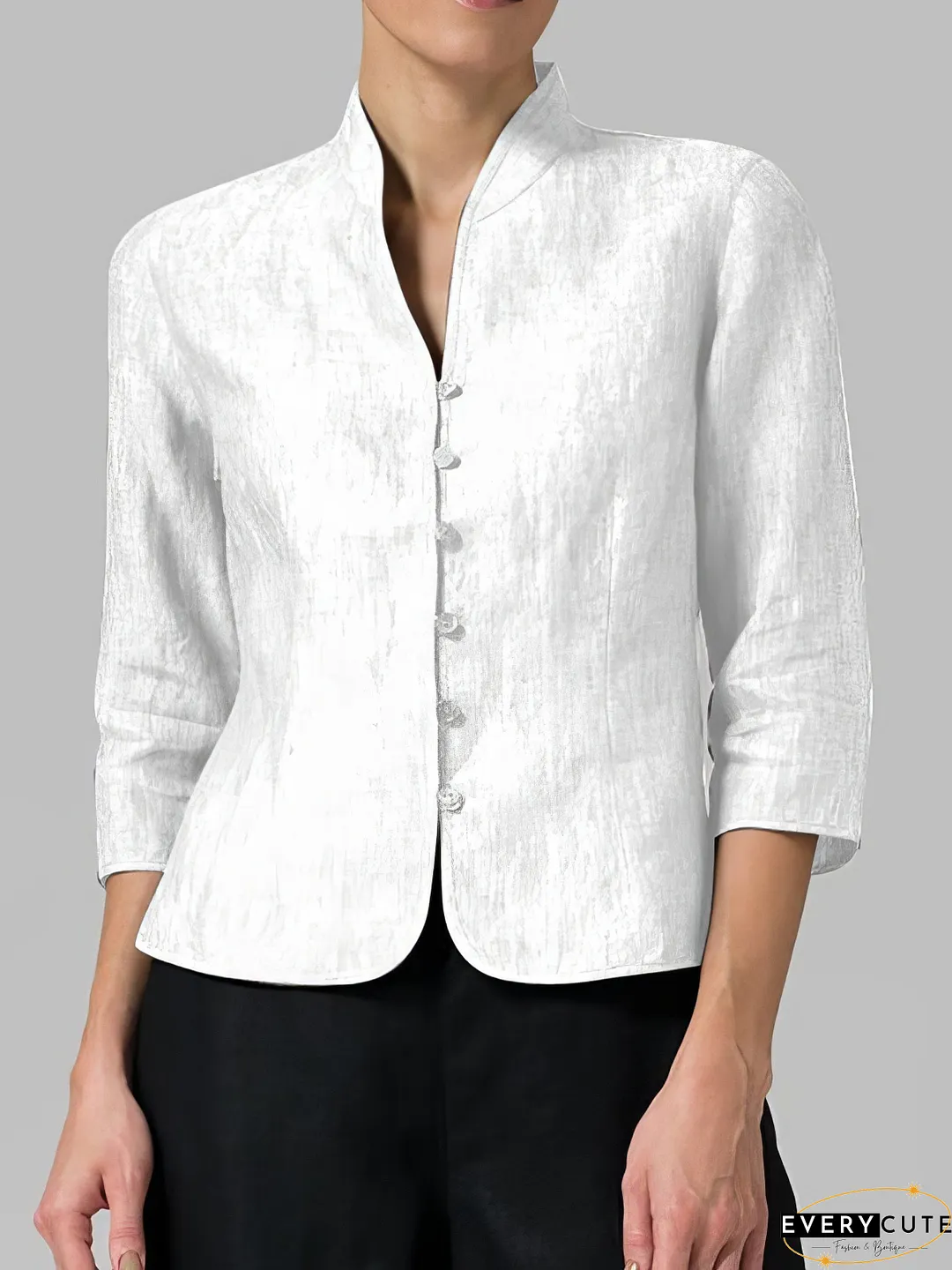 Elegant Cotton Linen Top