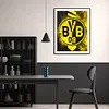 Dortmund Team Crest-Full Round Diamond Painting 30*40cm