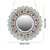 DIY Diamonds Painting Mirror Datura Special Shaped Crystal Drill Crafts Kit