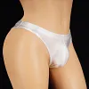 New large size shiny, smooth and cool low-waisted U-convex sexy underwear