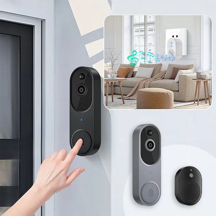 Campanello e cicalino video HD wireless per casa intelligente
