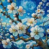 (US Local)Pear Blossom-11CT Stamped Cross Stitch Kit(40x40cm)