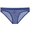Men's Mesh Transparent Bulge Pouch Bikini Briefs Underwear Breathable Super Thin Briefs
