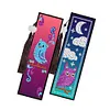 2pcs Creative DIY Diamond Painting Bookmark Special Leather Tassel Kits