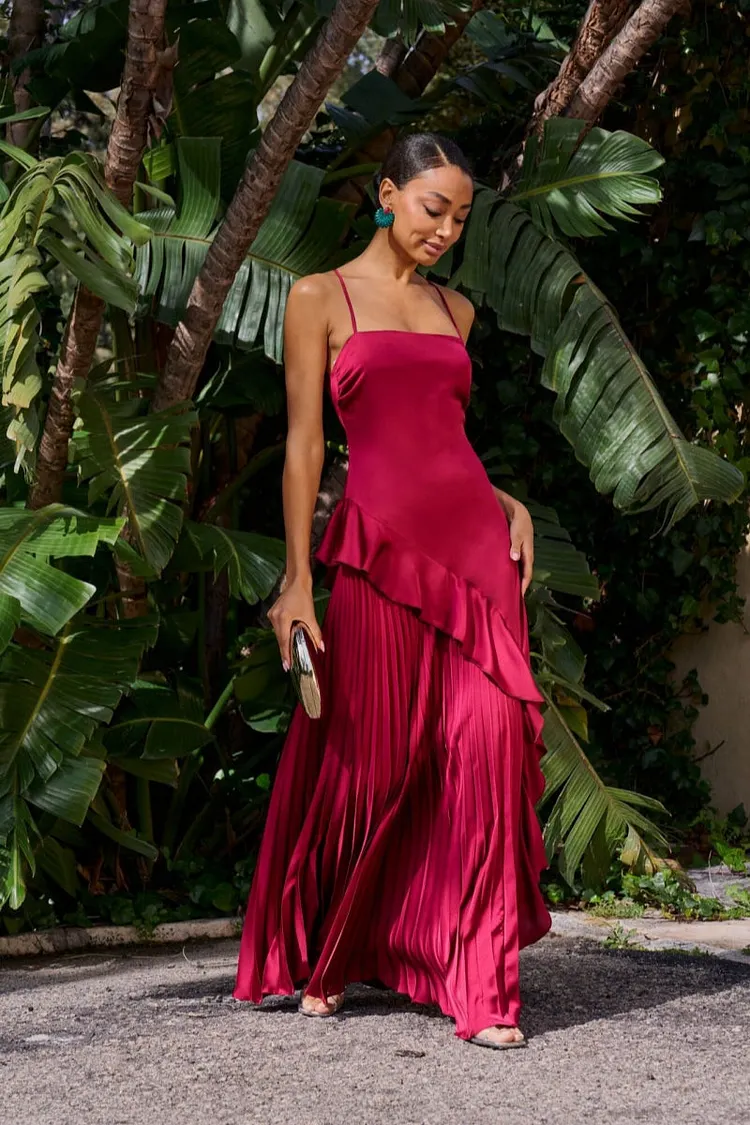 Designer Asymmetric Dress
