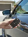 Keyless Entry Remote Flip Key Fob Replacement Compatible for Chevrolet Cavalier