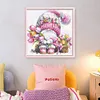 (US Local)Gnome - 9CT Partial Beaded Cross Stitch Kit(39x39cm)