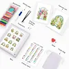 12pcs Glass Window 5D DIY Square Drill Diamond Painting Kits for Adults Beginners Home Decor Diamonds Paintings Gem Art 5.91x7.09in