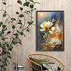 Diamond Painting-DIY Full Round Drill Orange Flowers(40*60 CM)