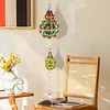 3D Mandala DIY Crystal Prism Teardrop Pendant Hanging Diamond Painting Suncatcher Kit