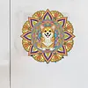 Diamond Painting Double-Layer Dog Mandala Refrigerator Magnet 360 Rotating Magnetic Refrigerator Sticker