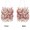 DIY Double Sided Special Shaped Gorgeous Star Hanging Diamond Art Kit Home Decor Kit