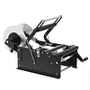 [US Local Warehouse] Manual Labeling Machine with Handle Adjustable Bottle Label Applicator for Glass Metal Round Bottles Diameter 0.59-4.72 inches