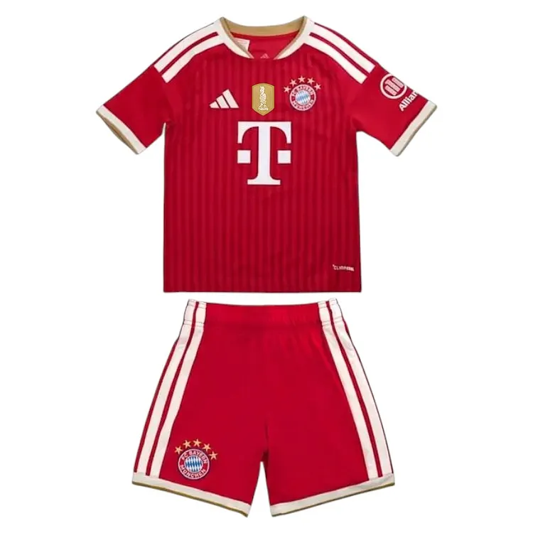  Kids Bayern 26/27 Home Football Jersey（With KAKADU patch）