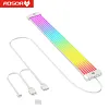 COOLMOON Light Strip 8Pin/24Pin ARGB Power Supply Decorative Line 5V Sync Replacement Multifunctional DIY for Power Supply Unit