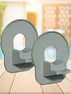 2 Pack Swimming Pool Pipe Holders with Tape Designed Compatible with Intex Pools