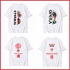 Customized T-Shirt Sublimation Full Body Printed Round Neck Short-Sleeved Cultural Advertising Shirt Cross-Border European Size Custom Class Uniform Customization