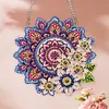 (US Local)Mandala Acrylic Special Shape Diamond Painting Mirror for Home Office Decor