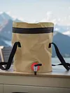[US Local Warehouse] 10L Collapsible Bucket with Faucet Folding Water Container for Camping Hiking