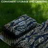 Camping Pillow Soft Memory Foam Pillow Ergonomic Neck Support Pillow for Outdoor