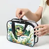 DIY Diamond Art Rhinestone Makeup Bag Crystal Transparent PVC Storage Pack Kit
