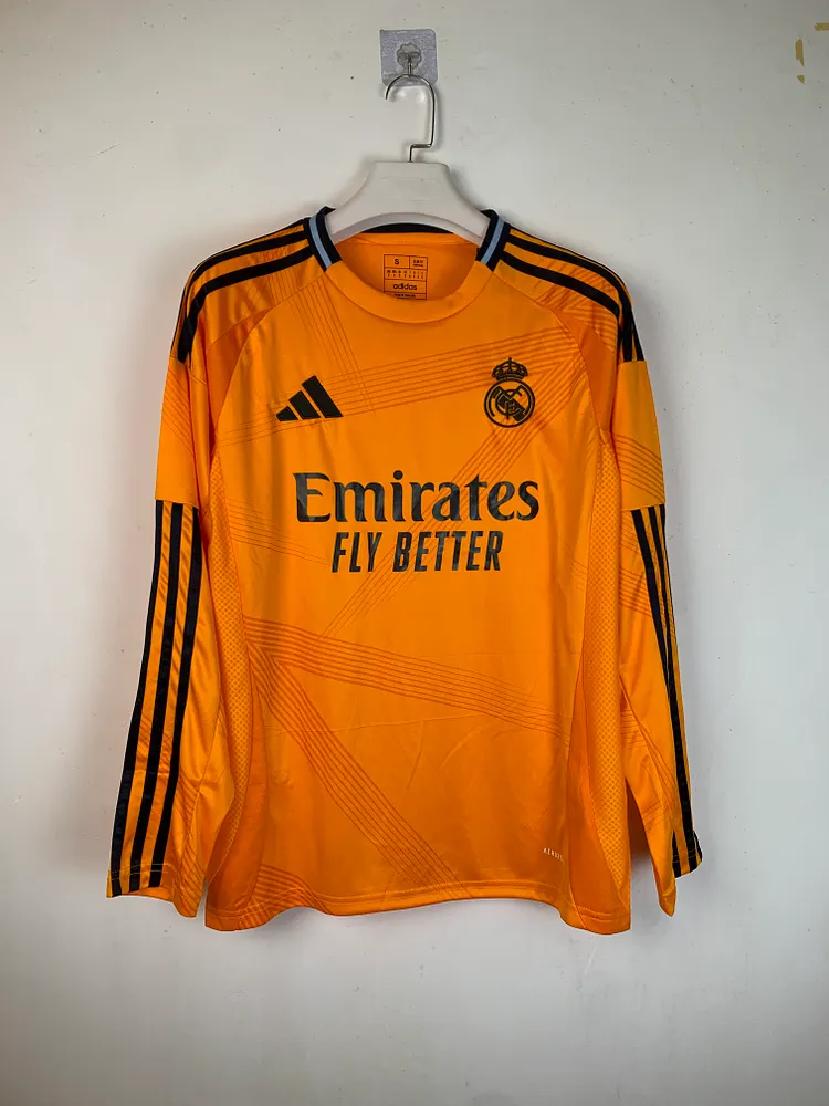24-25 Real Madrid Away Long Sleeves
