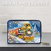 (US Local)DIY Diamond Art Diamond Dot Card Pack 5D Diamond Painting Coin Pouch (Train)