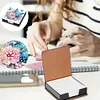 Blue Butterflies PU Diamond Painting Notecard Box 5D DIY Diamond Art Note B