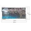 （Big Size）Peach Tree Moon-Full Round Diamond Painting 80*40cm
