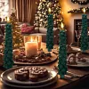 Bougie de sapin de No&euml;l LED avec t&eacute;l&eacute;commande