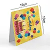 12pcs DIY Diamond Painting Greeting Cards Mosaic Birthday Postcard (HKDZ07)