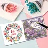 6Pcs Birthday Wishes Diamond Painting Greeting Card for Adults Beginners