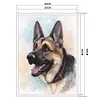 (Counted/Stamped) 11CT Dog - Cross Stitch 36*46cm/14.17*18.11in