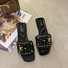 LOUIS VUITTON Modne perłowe sandały