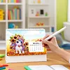 Diamond Painting Unicorn 2027 Paper Calendar Monthly Flip Tabletop Calendar Kit
