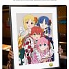 A3 & 4K Size Chibi Group Photo Decorative Painting - Bocchi the Rock! - HuangGua Studio