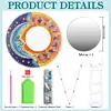 DIY Diamonds Painting Mirror Datura Special Shaped Crystal Drill Crafts Kit