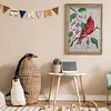 >SALE<5D Special Shaped Crystal Red bird DIY Full Drill Diamond Painting