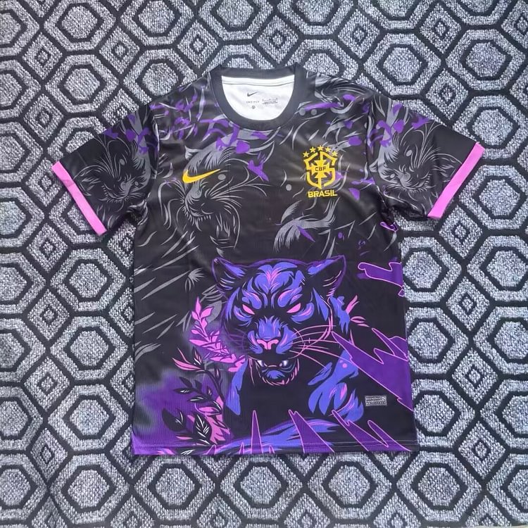 2026-27 Brazil Cheetah Special Edition Purple Jersey - Fan Edition
