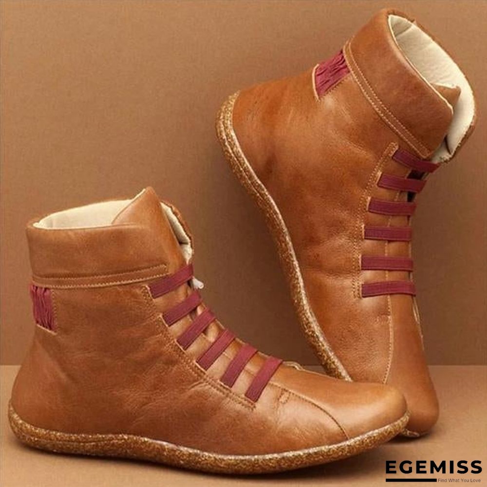 Casual Daily High Top Flat Boots | EGEMISS