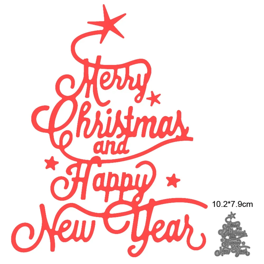 Customized Dies Christmas Snowflake Deer Socks Metal Cutting Dies Scrapbooking Dies For DIY Craft Paper Card Making Stencils Die