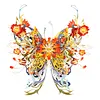 3D Jigsaw Puzzle Kit Butterfly Desktop Office Decoration Flower and Butterfly Assembled Metal Insects Puzzles for Beginner To Build Birthday Xmas Gifts