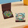 Dragonfly Diamond Painting Notecard Box Gem Art Sticky Note Holder for DIY Art