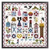 (Counted/Stamped) 14CT Repair Sewing-Cross Stitch 28*28cm/11.02*11.02in(Brand)