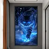 (US Local)Cat-11CT Stamped Cross Stitch Kit(40x70cm)