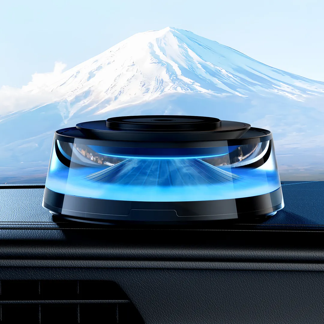 Wireless magnetic charger Atmosphere light Audio Cloud viewing Car aromatherapy