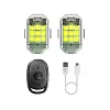 Lumi&egrave;re stroboscopique &agrave; t&eacute;l&eacute;commande Anti-Collision LED sans fil